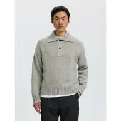 Selected Pullover 'SLMCody' acinzentado