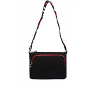 Mindesa Mala de ombro azul claro / vermelho / preto / branco