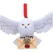 Nemesis Now Enfeite De Natal Hedwig Harry Potter