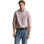 Gant para homem. 3262013 Camisa Oxford clássica de riscas multicolor (5XL), Casual, Manga comprida, Algodão Reciclado