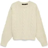 Vero moda Maternity Pullover 'VMMSequoia' ecru