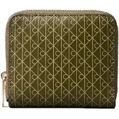 Calvin Klein Carteira Feminina Emblem Square