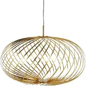 Tom Dixon Spring Pequeno candeeiro de suspensão Ø 56 cm latão
