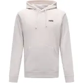 Puma Sweatshirt de desporto 'Ess No.1' preto / prata