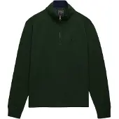 Superdry Moletom Com Meia-zíper Garment Dye Rib