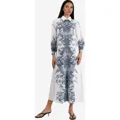 MSN Collection Vestido mistura de cores