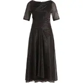 Vera Mont Vestido de festa bordeaux / preto