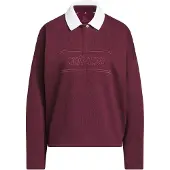 Adidas Sweatshirt de desporto 'ELVT EVR' borgonha / branco