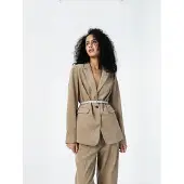 Coster Copenhagen Blazer ' Couderoy ' cinzento