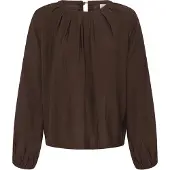 Ichi Blusa 'IHIMELDA' castanho escuro