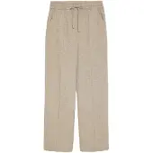 Dilvin Calças de pijama 'Lounge-Hosen' branco natural