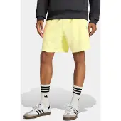 Adidas Originals Calças 'Trefoil Essentials' amarelo claro