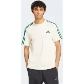 Adidas Camiseta De Manga Curta Essentials 3 Stripes Single Jersey Left Chest Branded
