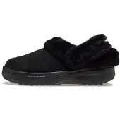 Crocs Chinelos Cls Unfurgettable Sueded Clog mulheres - Preto - 42 / 43