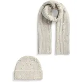 Pieces Gorros 'PCANNABEL' cinzento claro
