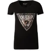 GUESS Camisa 'Savanna' bege / castanho / preto