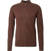 INDICODE JEANS Casaco de malha 'Tinos' acastanhado