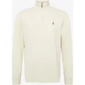 Ralph Lauren para homem. 710P07411004 Pulôver com fecho curto Estate-Rib bege (XS), Casual, Algodão, Clássico