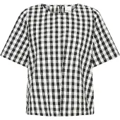 Ichi Blusa 'IHKarra' preto / branco