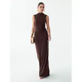 BWLDR Vestido de festa 'LYRAH' castanho