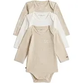 Tommy Hilfiger Macacão/Body 'ESSENTIAL' bege mosqueado / offwhite