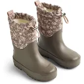 Wheat Bota de borracha 'Drizzle' taupe / rosa claro