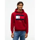 Tommy Hilfiger Sweatshirt navy / vermelho / vermelho cereja / branco