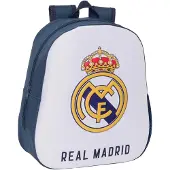 Real Madrid Mochila Real Madrid 3d 8.64l 27x10x33 Cm