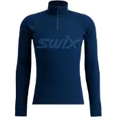 Swix Camiseta De Manga Comprida Com Meia-zíper Racex Merino