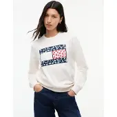 Tommy Hilfiger Sweatshirt 'NOVELTY' navy / vermelho / branco