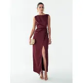 St MRLO Vestido 'CALISSA ' vermelho