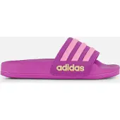 Adidas Sapato de praia/banho 'Adilette' ouro / roxo / rosa claro