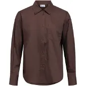 Vila Blusa 'OBJZila' castanho escuro