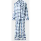 Tommy Hilfiger Underwear Pijama 'Essential' marinho / azul claro / branco