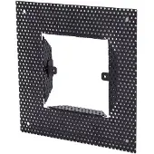 SLV Mobala moldura de encastrar, largura 13,5 cm, preto, plástico