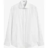 Gant para homem. 3263057 Camisa de smoking branca (L), Branco, Casual, Sapatos de Festa, Algodão, Manga comprida