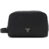 GUESS para homem. PMSYSYP6461 Necessaire pequena Sydney preta (OSFA), Preto, Casual, Poliuretano