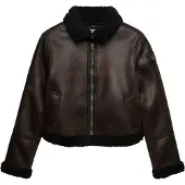 Superdry Casaco de inverno chocolate
