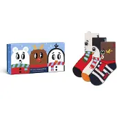 Happy socks Meias Ready For Snow Gift Set 3 Pares