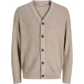 Jack & Jones Casaco de malha 'JJSAGE' bege