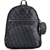 GUESS Mochila 'ADRIAN' cinzento escuro / preto