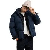 Pepe Jeans para homem. PM4027329 Jaqueta Thick Puffer marinho (XL), Casual, Poliéster