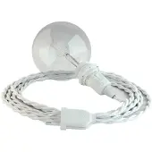 Creative Cables Cabo De Lâmpada Snake Twisted Shade Ready 5m