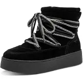 Tamaris Botas de neve preto