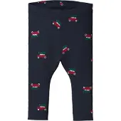 Name it Leggings 'NBMRISTMAS JOHN' marinho / verde / vermelho fogo / branco