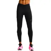 Nike Calças de desporto 'Tempo Flash' cinzento-prateado / preto