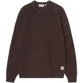 Carhartt WIP Pullover 'Anglistic' castanho escuro
