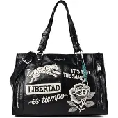 Desigual Shopper preto / branco
