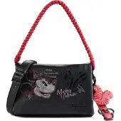 Desigual Mala de ombro 'Disney' vermelho / preto