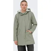 ONLY Sobretudo funcionais 'ONLSally' verde pastel
